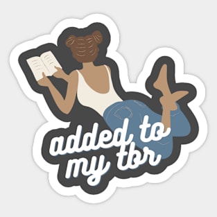 Added to my TBR - 2 Sticker